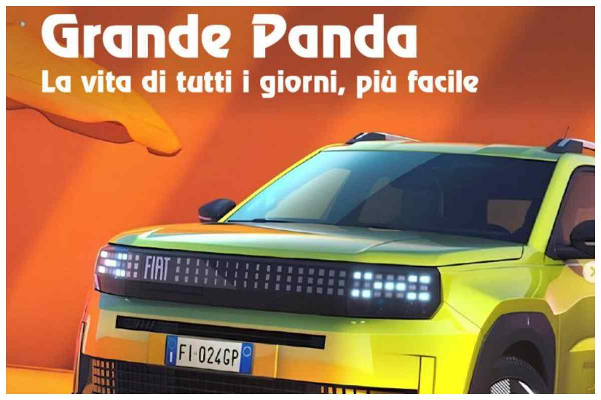 Fiata Grande Panda nuovo modello