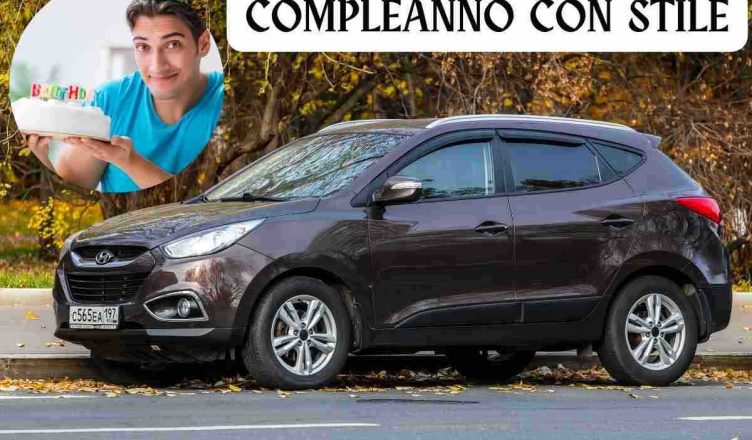 Hyundai Tucson compleanno