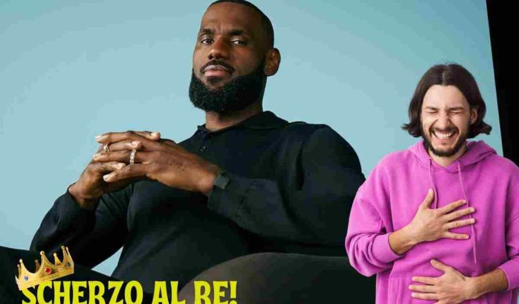 Lebron James scherzo auto cereali