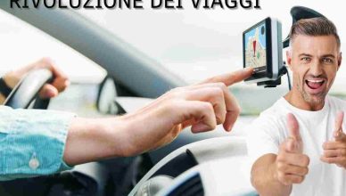 Navigazione automobile mappa Waze GoogleMaps