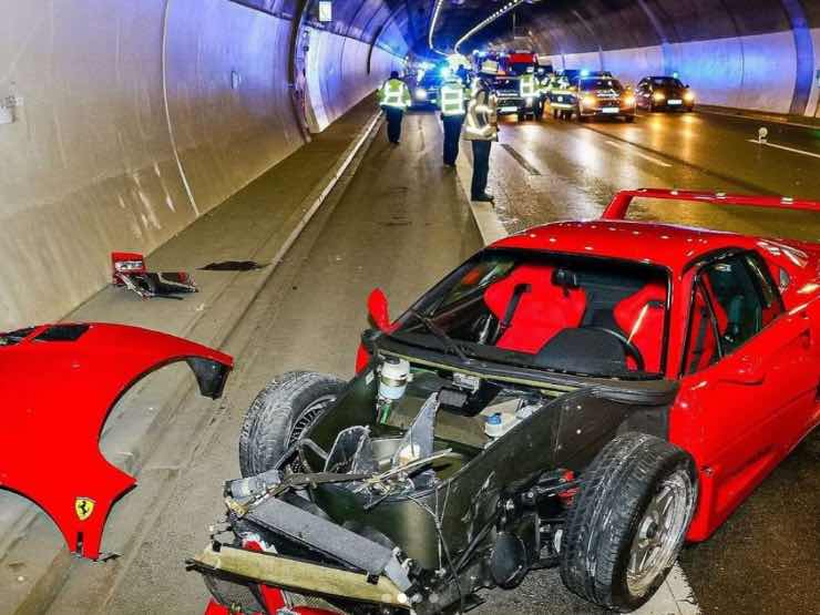 Incidente Ferrari dramma