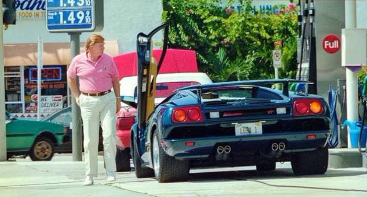 Donald Trump Lamborghini asta venduta