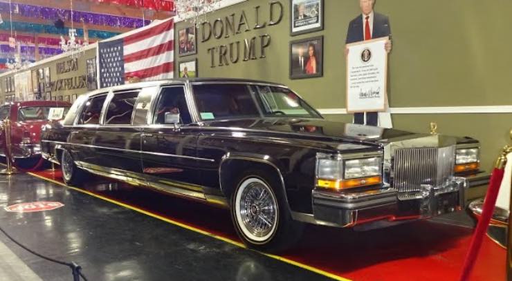 Donald Trump limousine storica leggendaria