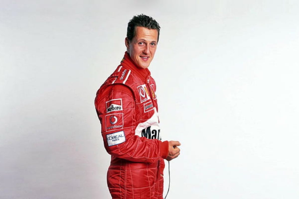 Michael Schumacher commemorazione fans scultura